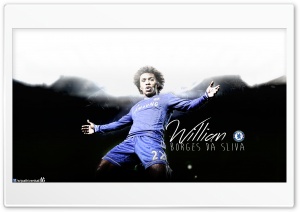 Willian Chelsea FC Ultra HD Wallpaper for 4K UHD Widescreen desktop, tablet & smartphone