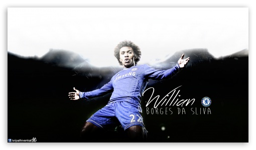 Willian Chelsea FC UltraHD Wallpaper for 8K UHD TV 16:9 Ultra High Definition 2160p 1440p 1080p 900p 720p ; UHD 16:9 2160p 1440p 1080p 900p 720p ; Mobile 16:9 - 2160p 1440p 1080p 900p 720p ;