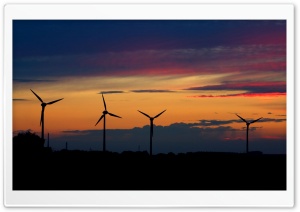 Wind Farm Ultra HD Wallpaper for 4K UHD Widescreen desktop, tablet & smartphone