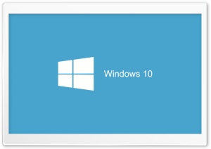 Windows 10 2015 Blue Background Ultra HD Wallpaper for 4K UHD Widescreen desktop, tablet & smartphone