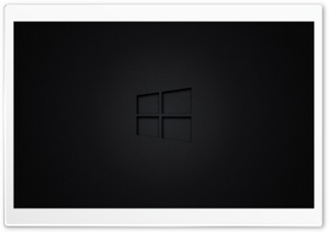 Windows 10 Black Ultra HD Wallpaper for 4K UHD Widescreen desktop, tablet & smartphone