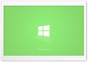 Windows 10 Green Ultra HD Wallpaper for 4K UHD Widescreen desktop, tablet & smartphone