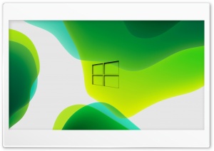 Windows 10 green Ultra HD Wallpaper for 4K UHD Widescreen desktop, tablet & smartphone