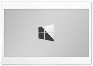 Windows 10 Logo Grey Metallic 4K Ultra HD Wallpaper for 4K UHD Widescreen desktop, tablet & smartphone