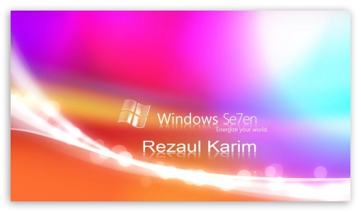 windows 7 UltraHD Wallpaper for HD 16:9 ;