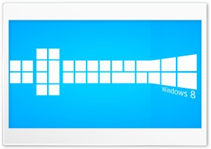 Windows 8 Blue Tiles Ultra HD Wallpaper for 4K UHD Widescreen desktop, tablet & smartphone