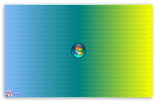 Windows 8 Blue-Yellow Gradient UltraHD Wallpaper for Widescreen 16:10 ;