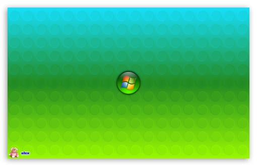 Windows 8 Cyan-Green Gradient UltraHD Wallpaper for Wide 16:10 Widescreen WHXGA WQXGA WUXGA WXGA ;
