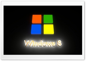 Windows 8 glows Ultra HD Wallpaper for 4K UHD Widescreen desktop, tablet & smartphone