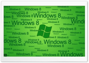 Windows 8 GREEN Ultra HD Wallpaper for 4K UHD Widescreen desktop, tablet & smartphone