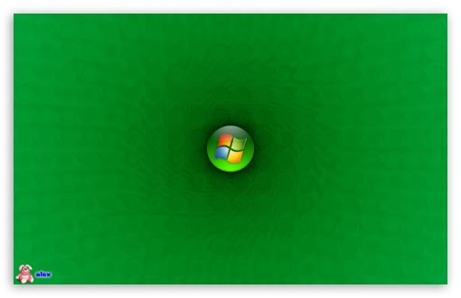 Windows 8 Green Circles Background UltraHD Wallpaper for Wide 16:10 Widescreen WHXGA WQXGA WUXGA WXGA ;