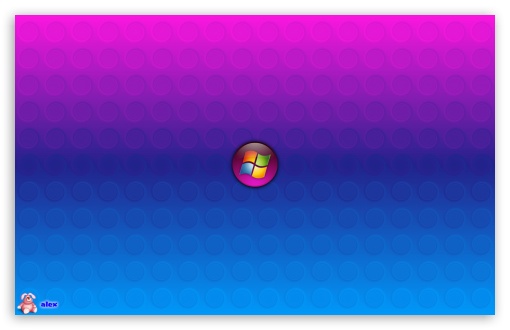 Windows 8 Magenta-Blue Gradient UltraHD Wallpaper for Widescreen 16:10 ;