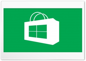 Windows 8 store logo 4K UHD Wallpaper for Widescreen and UltraWide Desktop, UltraHD TV, Smartphone, Tablet