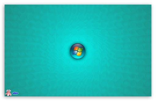 Windows 8 Turquoise UltraHD Wallpaper for Widescreen 16:10 ;