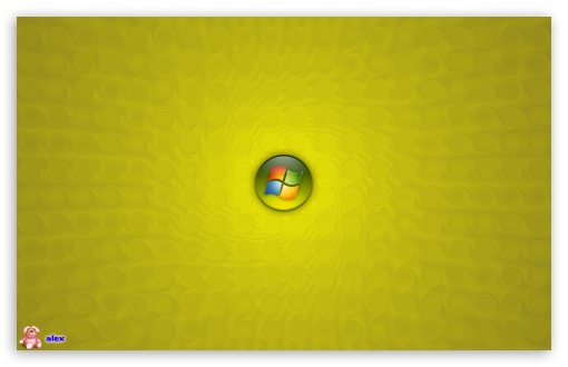 Windows 8 Yellow Background UltraHD Wallpaper for Widescreen 16:10 ;