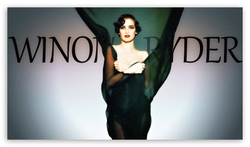 Winona Ryder Breeze UltraHD Wallpaper for HD 16:9 ;