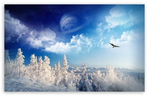 Winter UltraHD Wallpaper for Widescreen 16:10 ;