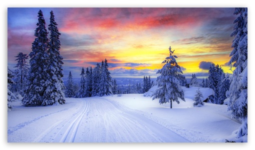 Winter UltraHD Wallpaper for HD 16:9 ;