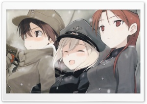 Winter Anime Ultra HD Wallpaper for 4K UHD Widescreen desktop, tablet & smartphone