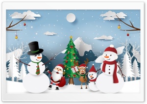 Winter Christmas Ultra HD Wallpaper for 4K UHD Widescreen desktop, tablet & smartphone
