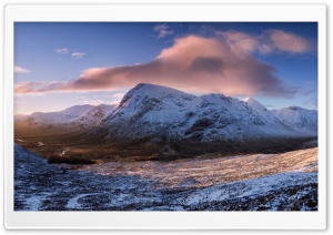 Winter Dawn, Glencoe, Scotland Ultra HD Wallpaper for 4K UHD Widescreen desktop, tablet & smartphone