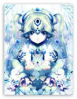 Winter Goddess UltraHD Wallpaper for Mobile 3:5 3:4 ;