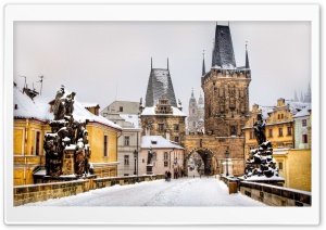 Winter In Prague Ultra HD Wallpaper for 4K UHD Widescreen desktop, tablet & smartphone