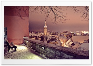 Winter in Tallinn Ultra HD Wallpaper for 4K UHD Widescreen desktop, tablet & smartphone