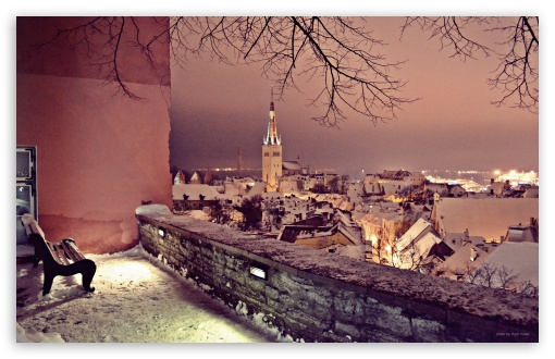 Winter in Tallinn UltraHD Wallpaper for UHD 16:9 ; HD 16:9 ; UltraWide 32:9 32:10 ; Widescreen 16:10 5:3 ; Fullscreen 4:3 3:2 ; Tablet 1:1 ; Mobile 3:5 3:4 ; Dual 16:10 5:3 16:9 4:3 ;