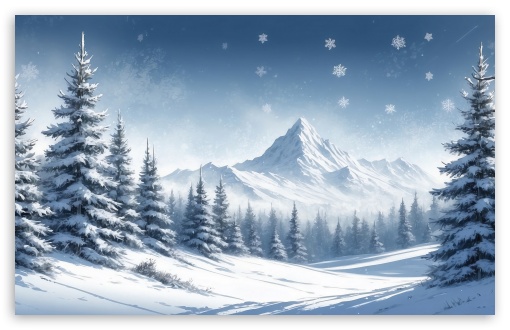 Winter Landscape with Snow Artwork UltraHD Wallpaper for UHD 16:9 ; HD 16:9 ; UltraWide 21:9 24:10 32:9 32:10 ; Widescreen 16:10 5:3 ; Fullscreen 4:3 5:4 3:2 ; Tablet 1:1 ; Mobile 9:16 9:19.5 9:20 10:16 2:3 3:5 3:4 ; Dual 16:10 5:3 16:9 4:3 5:4 3:2 ;