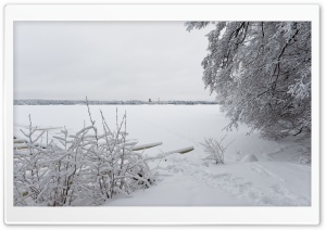Winter, Littoinen, Finland Ultra HD Wallpaper for 4K UHD Widescreen desktop, tablet & smartphone