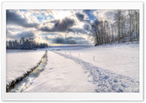 Winter Scenery, HDR Ultra HD Wallpaper for 4K UHD Widescreen desktop, tablet & smartphone