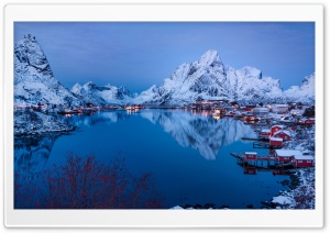 Winter Scenes From Nordic Lands 4K UHD Wallpaper for Widescreen and UltraWide Desktop, UltraHD TV, Smartphone, Tablet
