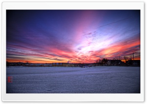 Winter Sunrise Ultra HD Wallpaper for 4K UHD Widescreen desktop, tablet & smartphone