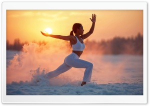 Winter Training 4K UHD Wallpaper for Widescreen and UltraWide Desktop, UltraHD TV, Smartphone, Tablet