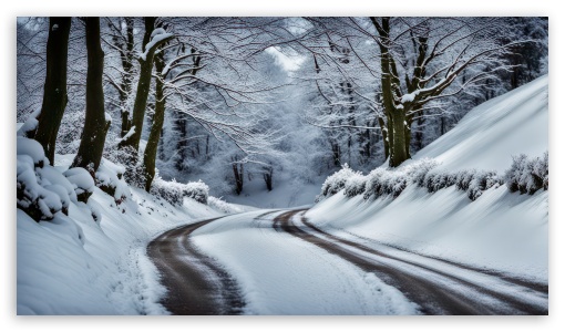 Winter Travel UltraHD Wallpaper for UHD 16:9 ; HD 16:9 ;