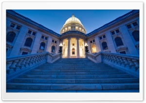 Wisconsin State Capitol Ultra HD Wallpaper for 4K UHD Widescreen desktop, tablet & smartphone