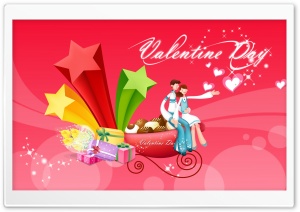 With Love Valentine's Day Ultra HD Wallpaper for 4K UHD Widescreen desktop, tablet & smartphone