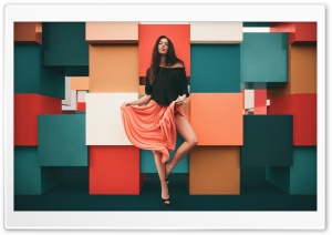 Woman Dancing Ultra HD Wallpaper for 4K UHD Widescreen desktop, tablet & smartphone