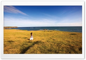 Woman In Nature Ultra HD Wallpaper for 4K UHD Widescreen desktop, tablet & smartphone