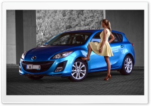 Woman  Mazda Ultra HD Wallpaper for 4K UHD Widescreen desktop, tablet & smartphone