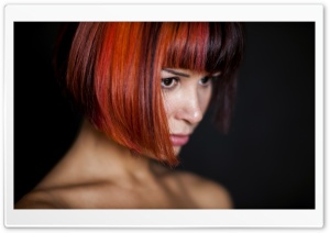 Woman Portrait Studio Photography Ultra HD Wallpaper for 4K UHD Widescreen desktop, tablet & smartphone
