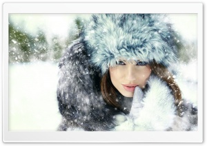 Women Winter Fashion Ultra HD Wallpaper for 4K UHD Widescreen desktop, tablet & smartphone
