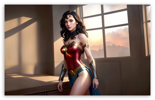 Wonder Woman Art UltraHD Wallpaper for UHD 16:9 ; HD 16:9 ; UltraWide 21:9 24:10 ; Widescreen 16:10 5:3 ; Fullscreen 4:3 5:4 3:2 ; Tablet 1:1 ; Mobile 9:16 2:3 3:5 3:4 ; Dual 16:9 ;