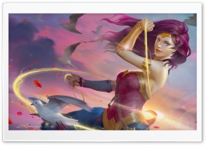 Wonder Woman Artwork Ultra HD Wallpaper for 4K UHD Widescreen desktop, tablet & smartphone