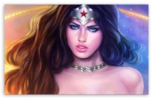 Wonder Woman Painting UltraHD Wallpaper for HD 16:9 ; Widescreen 16:10 5:3 ; Fullscreen 4:3 3:2 ;