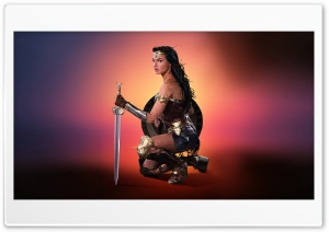 Wonder Woman Superheroine FanArt 4K UHD Wallpaper for Widescreen and UltraWide Desktop, UltraHD TV, Smartphone, Tablet