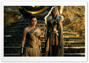 Wonder Woman With Her Mother Hippolyta Ultra HD Wallpaper for 4K UHD Widescreen desktop, tablet & smartphone