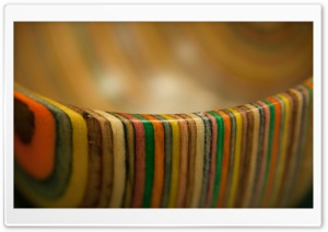 Wooden Rainbow Stripy Bowl Ultra HD Wallpaper for 4K UHD Widescreen desktop, tablet & smartphone
