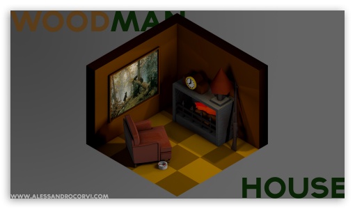 Woodman House UltraHD Wallpaper for 8K UHD TV 16:9 Ultra High Definition 2160p 1440p 1080p 900p 720p ; Mobile 16:9 - 2160p 1440p 1080p 900p 720p ;